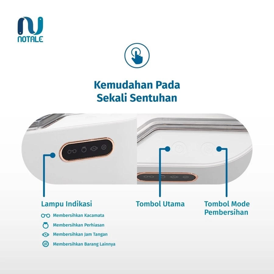 Inti Nya Teknologi Notale Ultrasonic Cleaner NTL-UC411