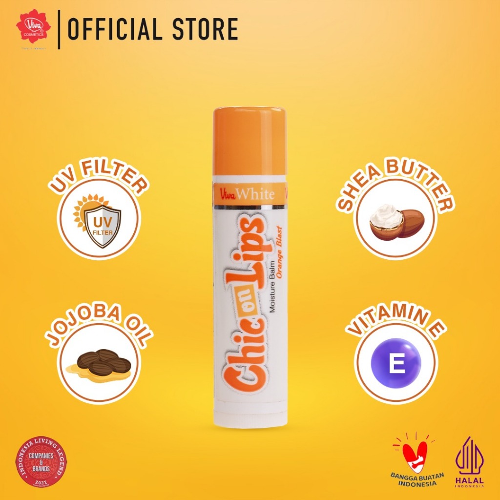 Vitapharm Viva White Chic On Lips Moisture Balm Daily Use