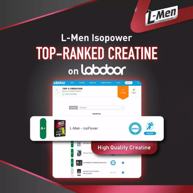 Nutrifood L-Men Isopower Creatine Stargizing