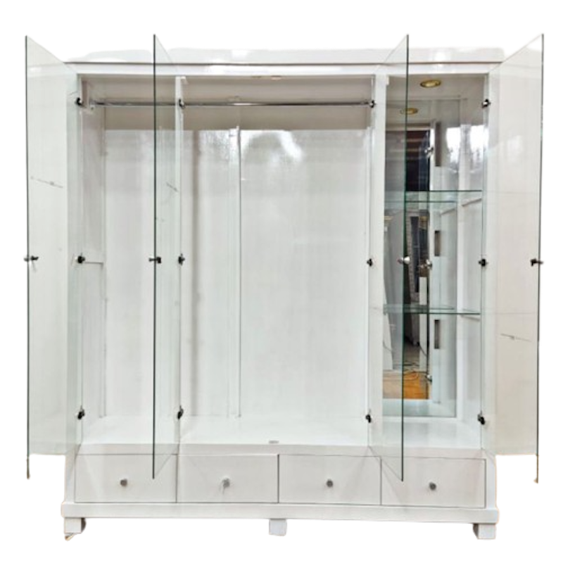 Lemari Gamis 4 Pintu Minimalis 1