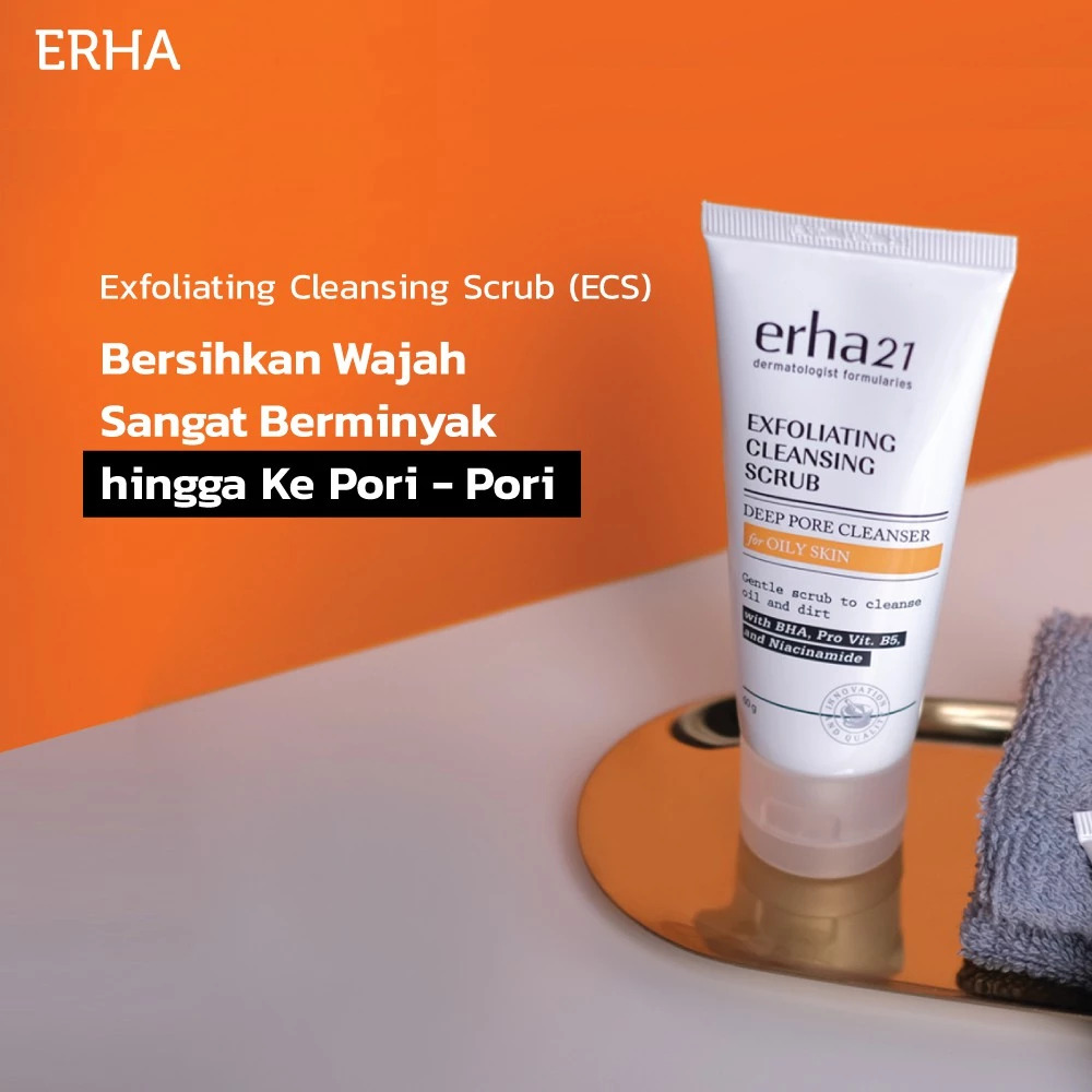 ERHA Clinic Indonesia ERHA Exfoliating Cleansing Scrub