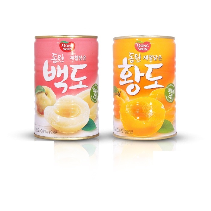 Dongwon Canned Peach 1
