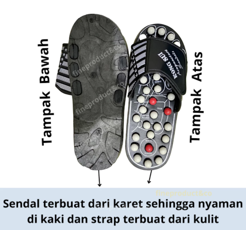 Kongsui Sandal Refleksi Akupuntur Magnetic 3