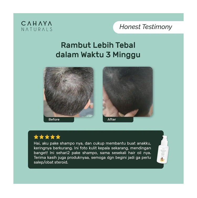 Cahaya Natural Botanikal  Cahaya Naturals Baby Hair Oil