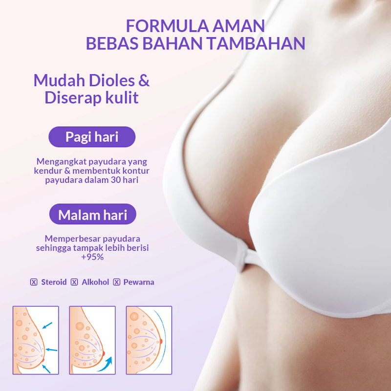 Bioaqua Bust Cream Firming White and Breast Enhancement 4