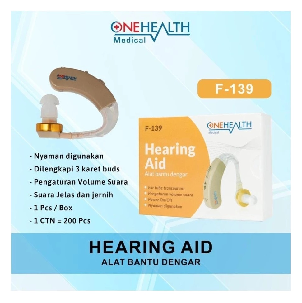 Era Medika Alkesindo OneHealth Hearing Aid F-139