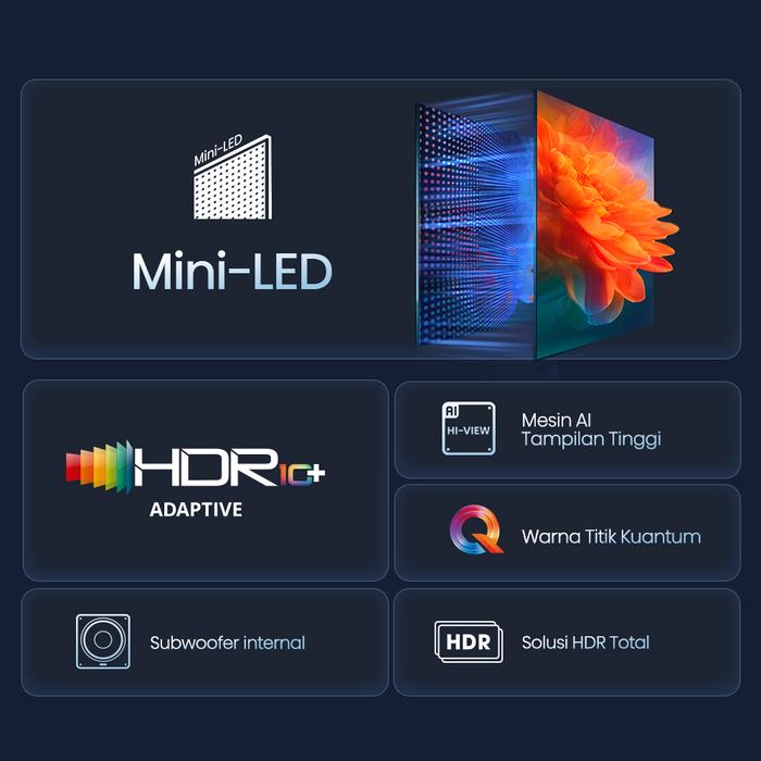 Hisense Hisense Vidaa Smart Digital ULED MiniLED TV 55E8Q