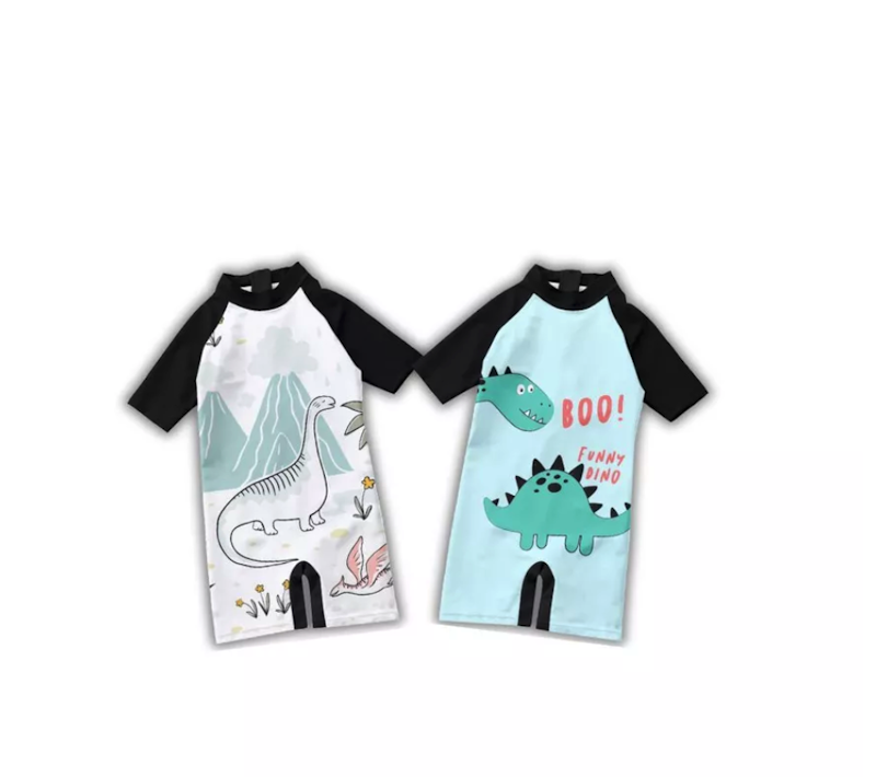 Miyaz Baju Renang Anak Laki-laki Motif Dinosaurus 5