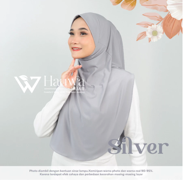  HAUWA Hijab Instan Bergo Maira Sporty