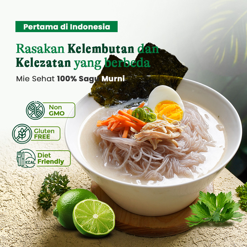 Sagolicious Indonesia Prima Sagolicious Gluten Free Ramen Noodle