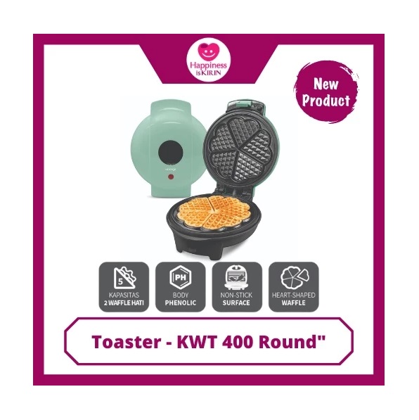 Kirin Waffle Toaster KWT 400R