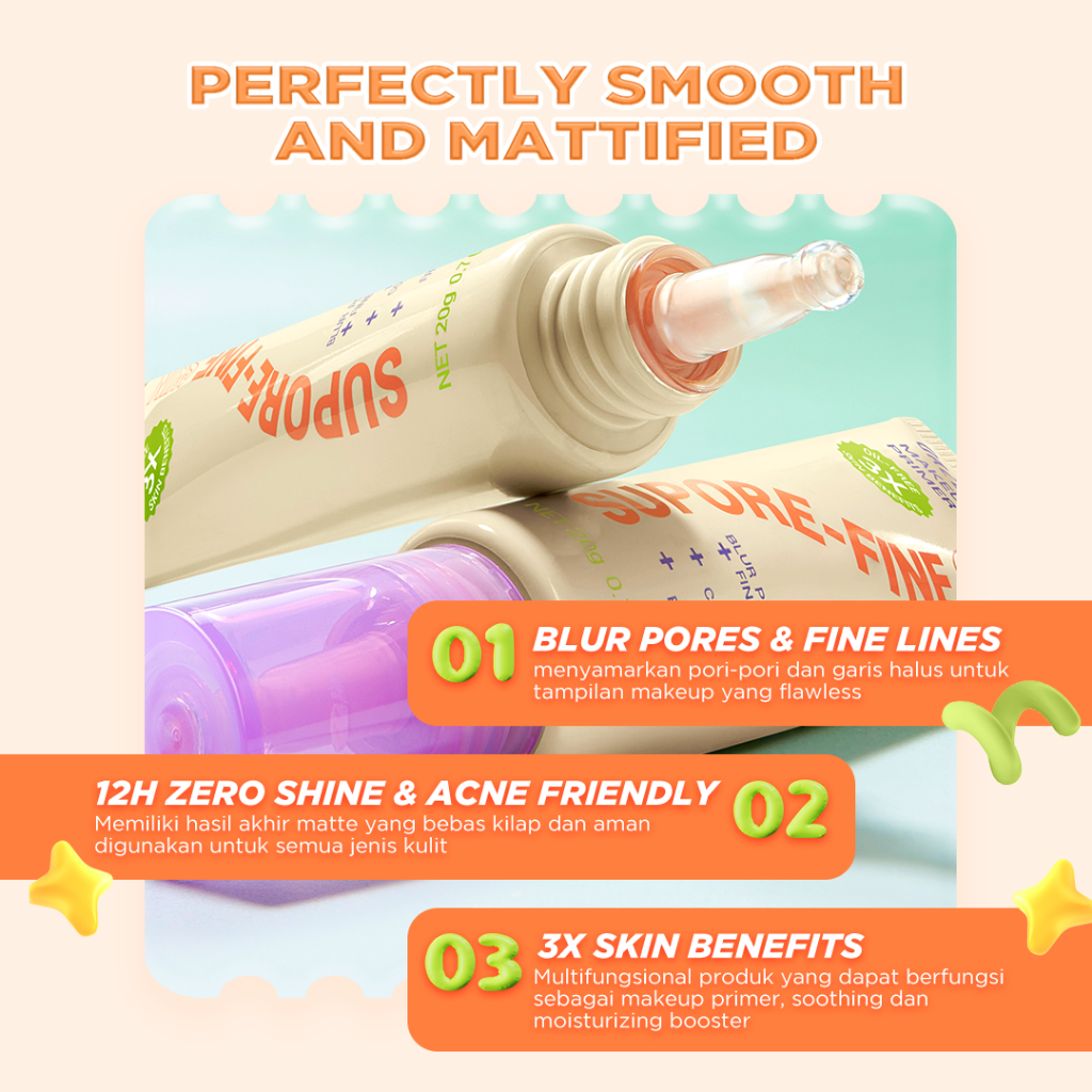 HEBE Beauty Style DAZZLE ME Supore-Fine Skin Makeup Primer