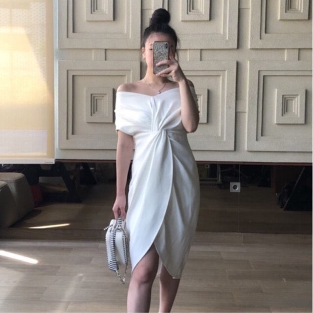 Premium Twisted Dress V104