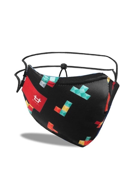 Third Day Masker Headloop 2+1Ply Instacool Tetris Mania ｜ AMB58