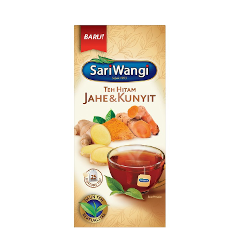Sariwangi Teh Hitam Jahe & Kunyit