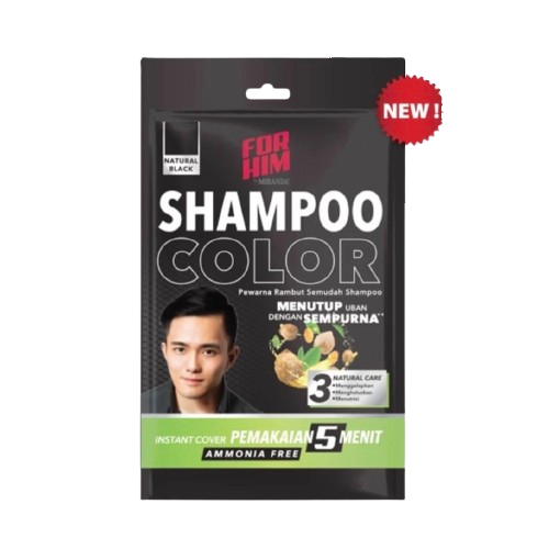 Miranda ｜ For Him Shampoo Color Natural Black