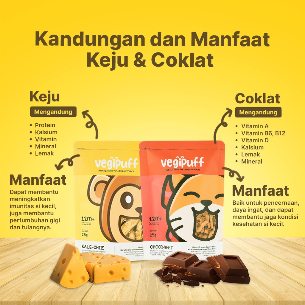 Vegipuff Cemilan Gluten Free