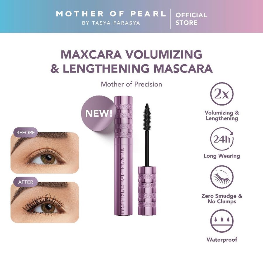 MOP Indonesia Corp Mother of Pearl MaxCara Volumizing & Lengthening Mascara