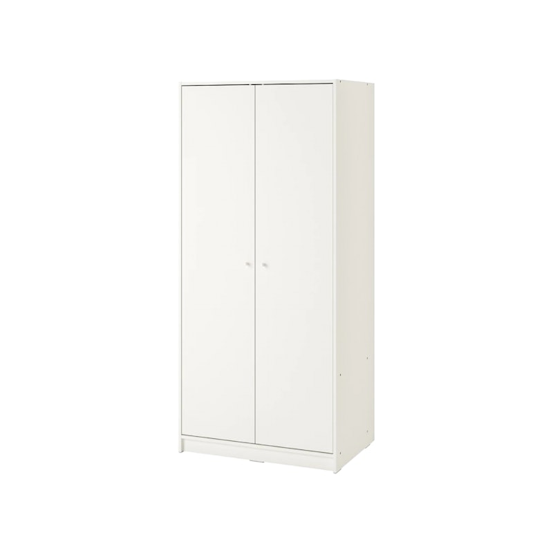 IKEA KLEPPSTAD Lemari Pakaian 2 Pintu