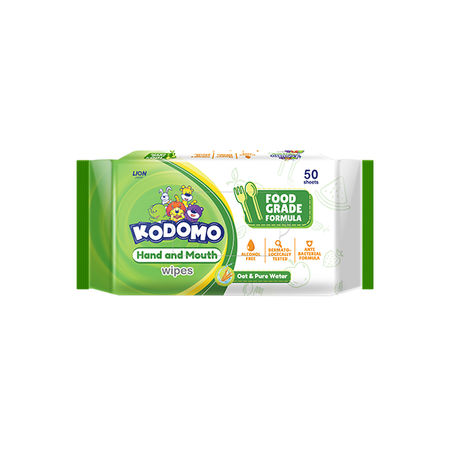 Kodomo Hand and Mouth Wipes