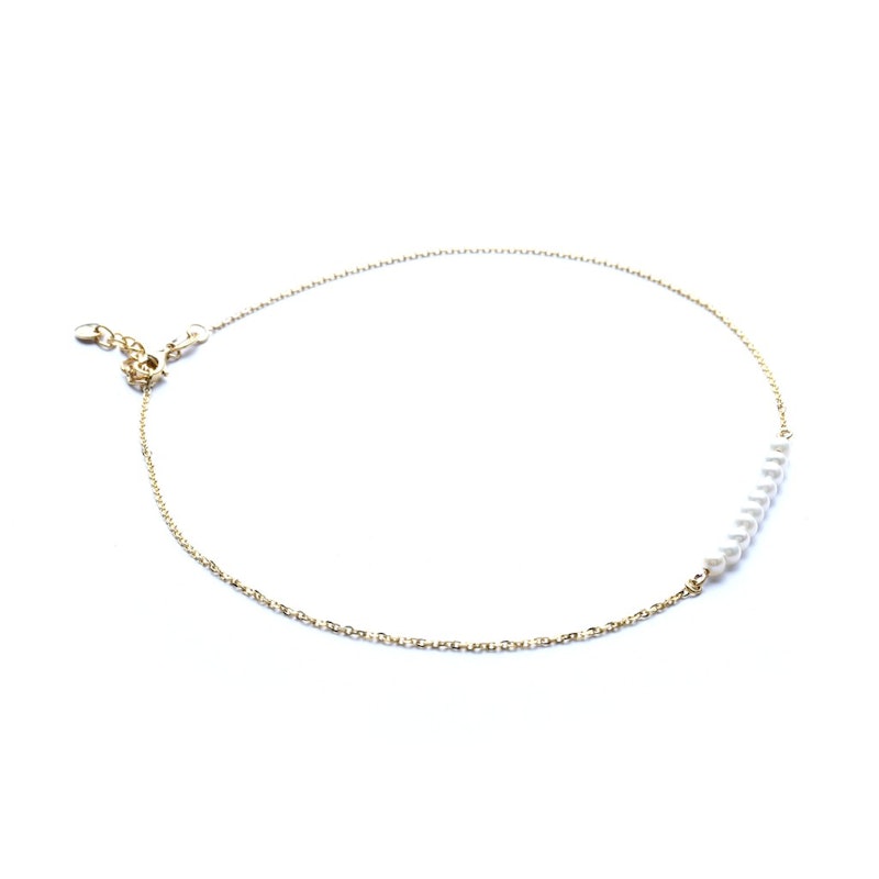 Jennifer Pearl Gold Anklet 1