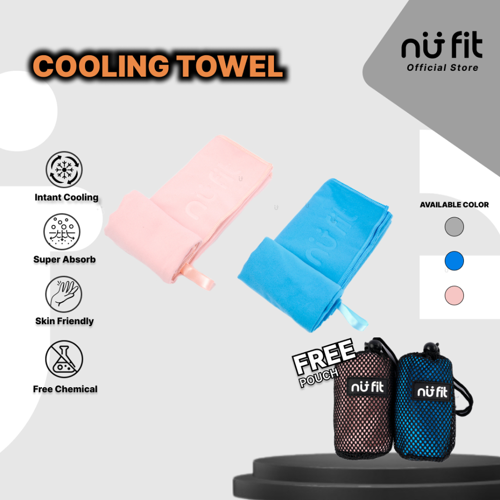  Nü Fit Cooling Towel Pink 4
