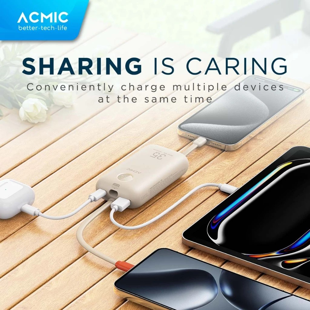 Acmic Elektronik Indonesia ACMIC Neopower Super Mini 35W Powerbank 30.000 mAh