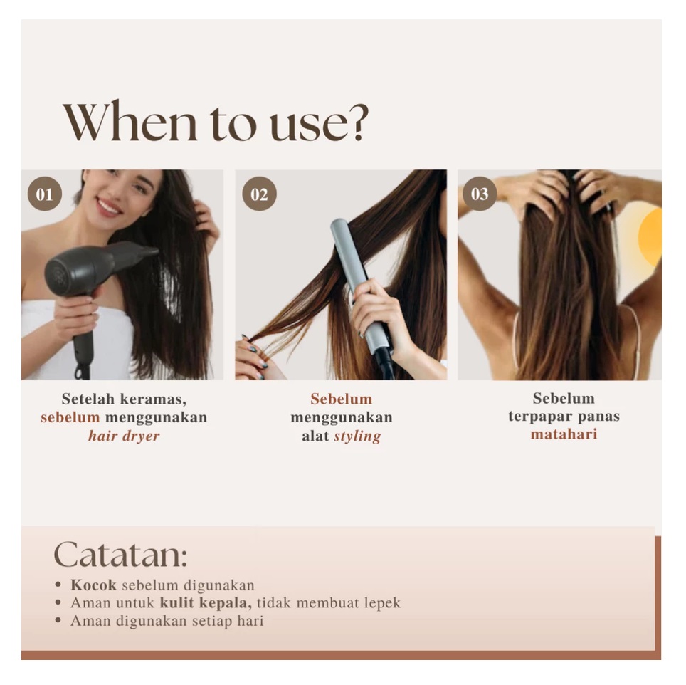 Ethereal Indonesia HÉRITIER Heat Protectant Spray