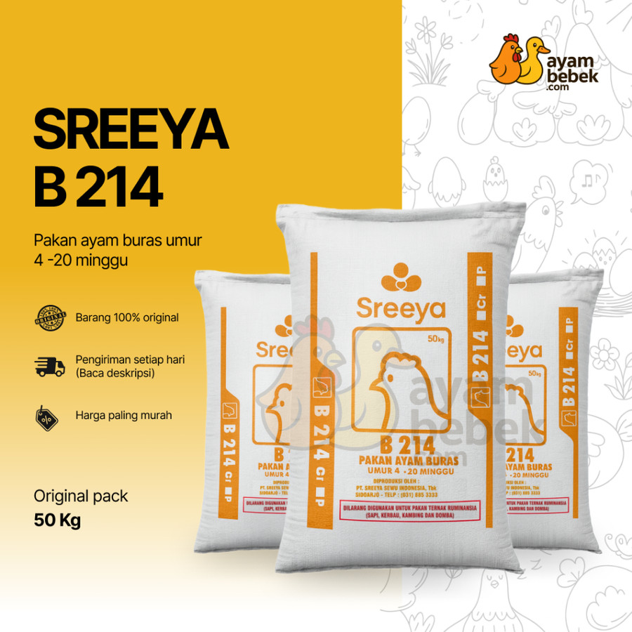 Sreeya Pakan Ayam Buras 2