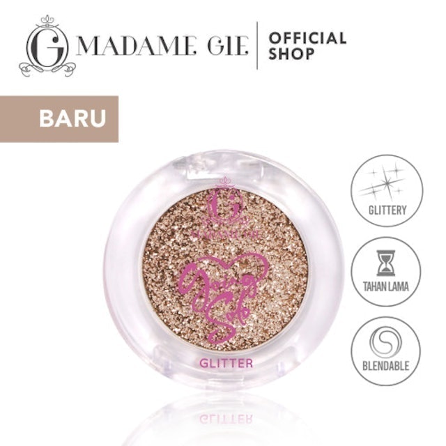 Madame Gie Going Solo Glittery Pressed Eyeshadow