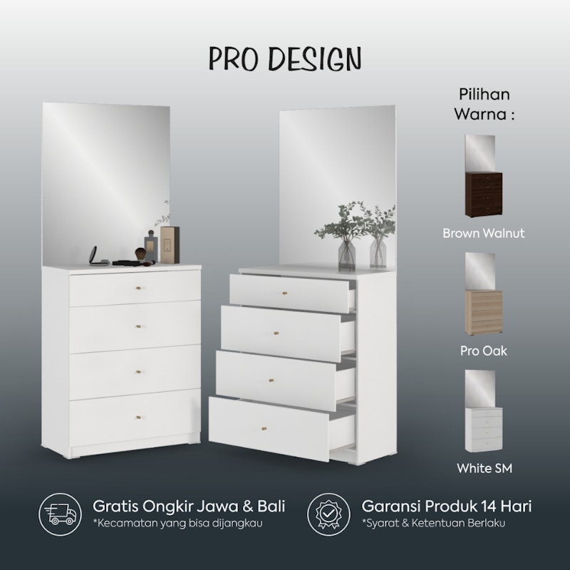Pro Design Yuka Meja Rias 5