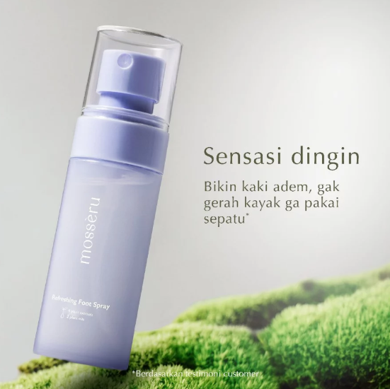 Rocketindo MOSSÈRU Cooling Foot Spray