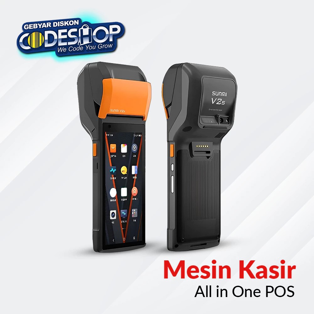 Shanghai SUNMI Technology SUNMI V2s Standard Mesin Kasir POS System
