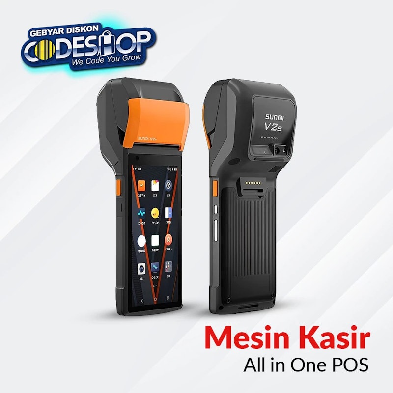 SUNMI V2s Standard Mesin Kasir POS System 4