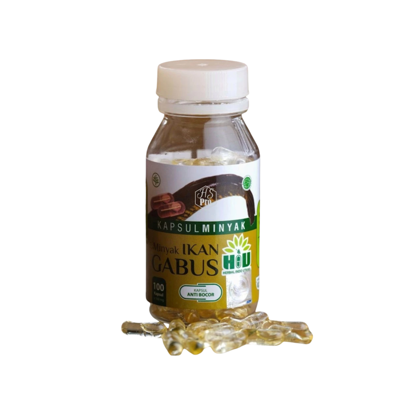 HIU (Kapsul Minyak Ikan Gabus) 1