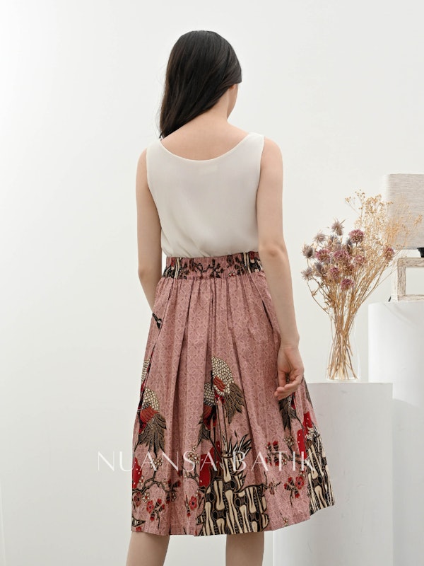 Nuansa Batik Rok Batik Pendek Bahan Katun Stretch 4