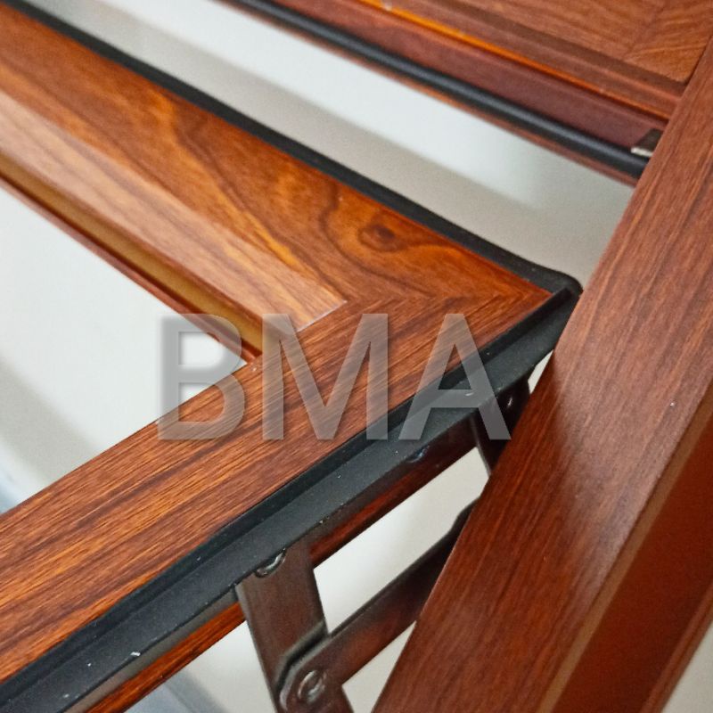 Jendela Aluminium Serat Kayu 60 cm x 40 cm 3