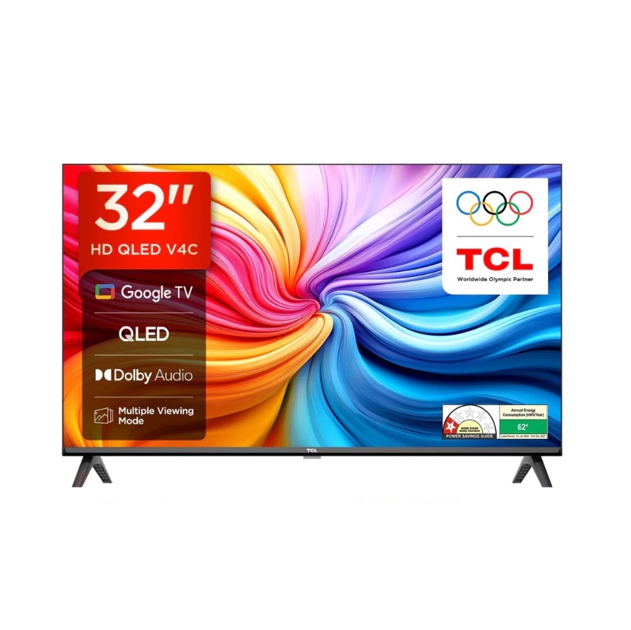 TCL 32 inch HD QLED Google TV ｜ V4C