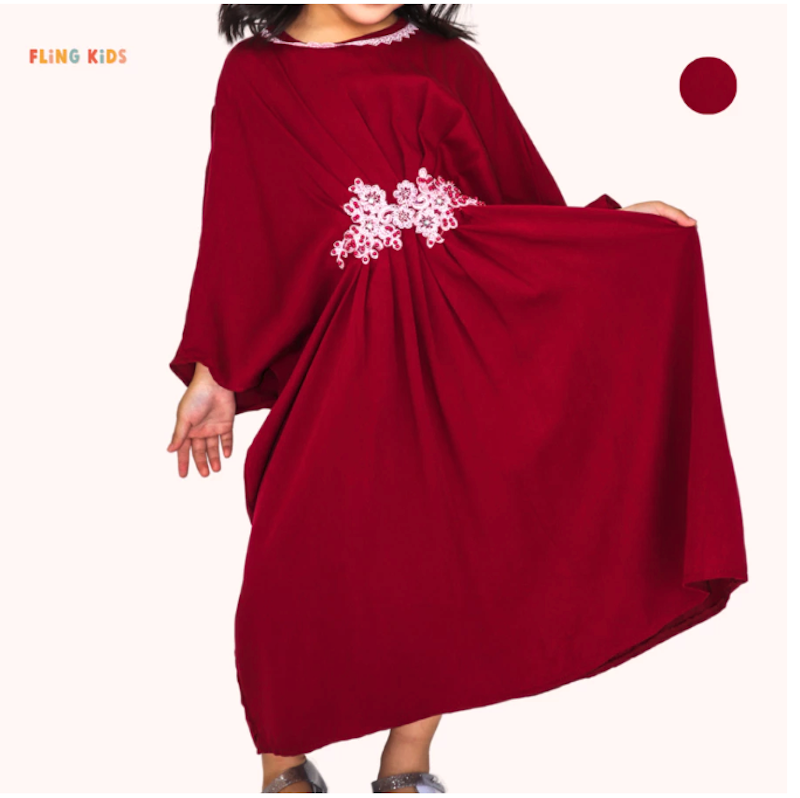 Fling Kids Qalesya Kaftan Anak 2