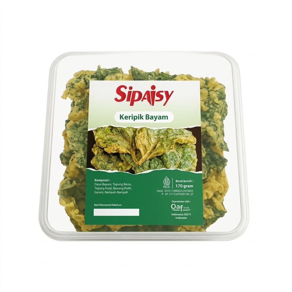 Sipaisy Keripik Bayam 1