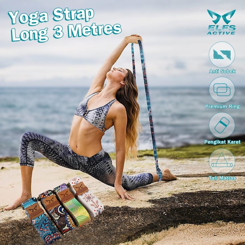ELFS Active 2in1 Premium Yoga Strap 4