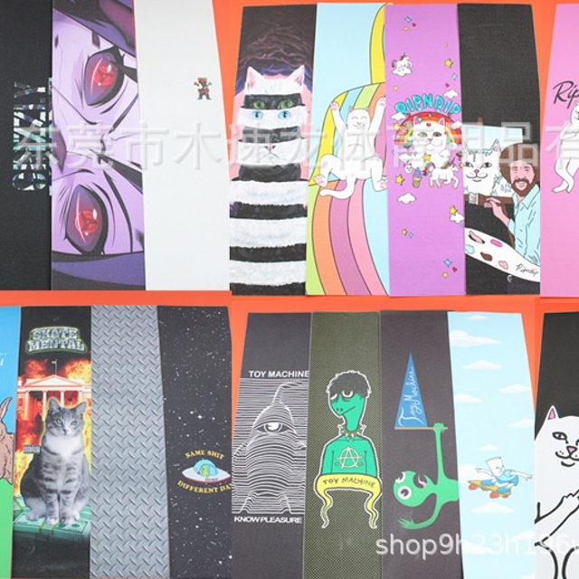 Skateboard Grip Tape Aneka Desain