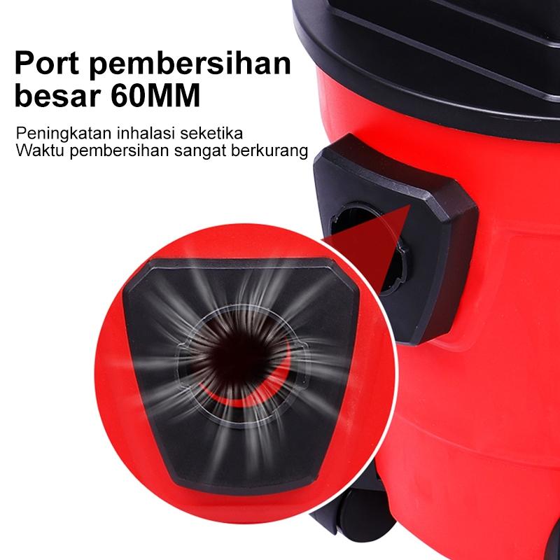  Tixx 3in1 Vacuum Cleaner Red 15L