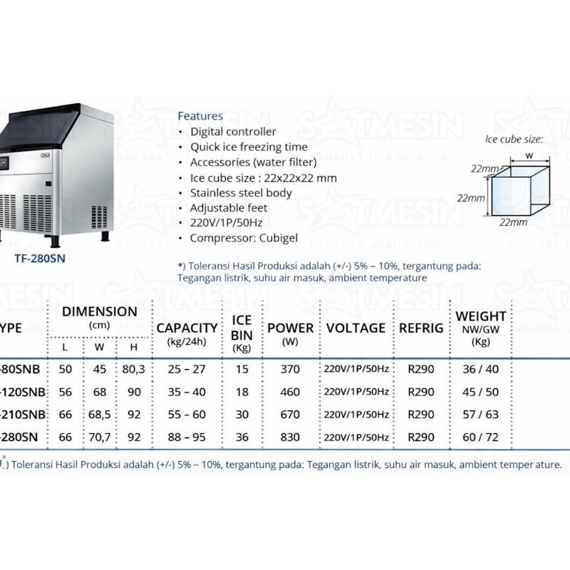 GEA® Ice Cube Maker 4
