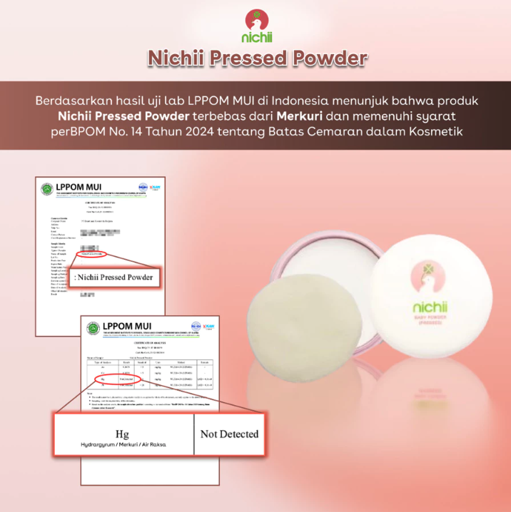 Beautimax Kosmetika Berjaya Nichii Baby Pressed Powder