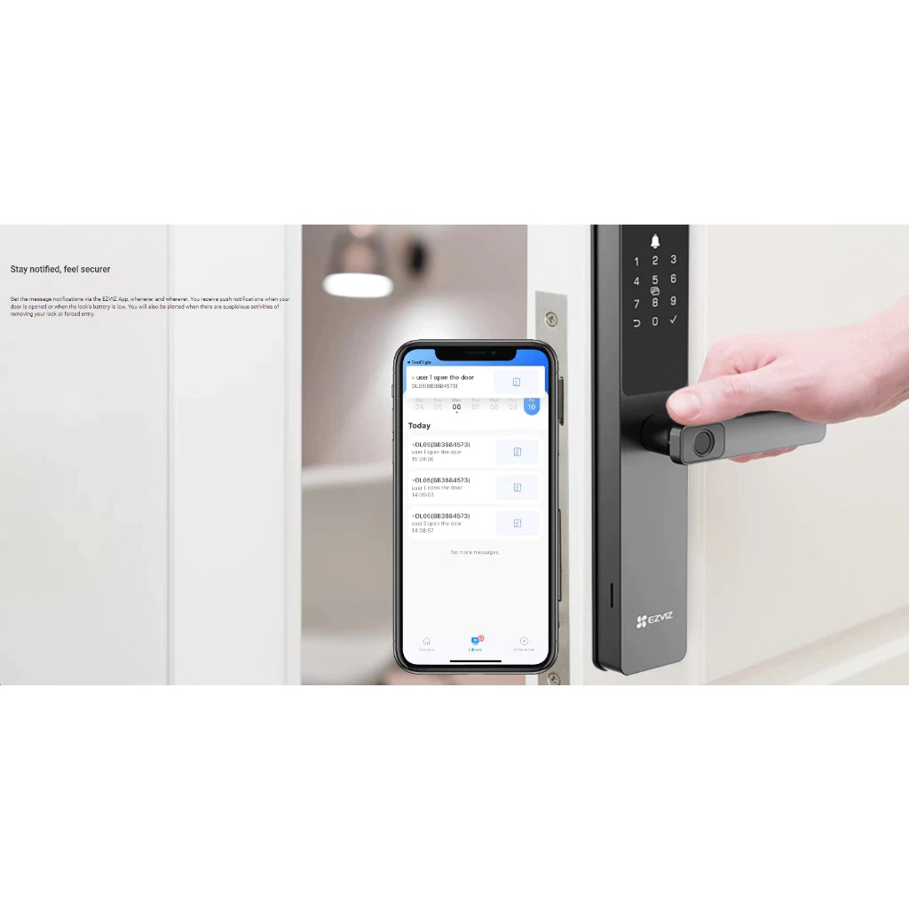 Ezviz Smart Fingerprint Door Lock DL05 