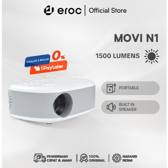  Eroc Portable Projector MOVI N1