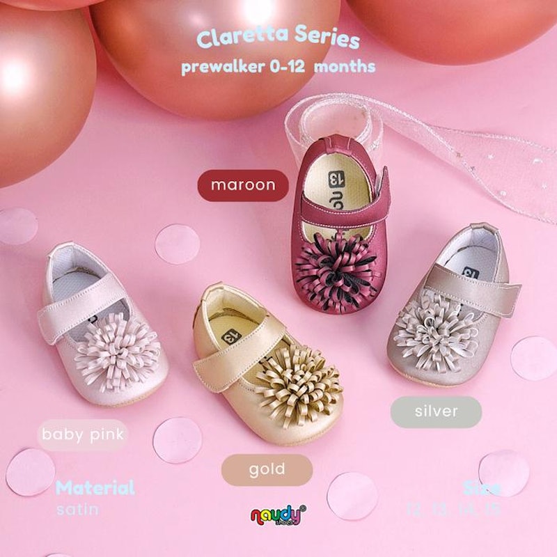 Naudy Shoes Sepatu Bayi Claretta Series 4