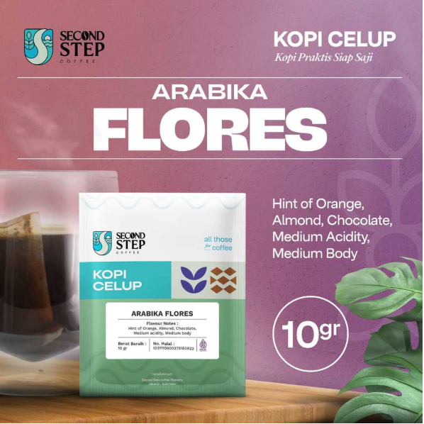 Second Step Coffee Roastery Second Step Kopi Celup Arabika Flores