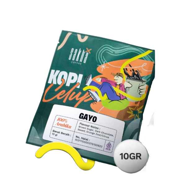 Sakha Coffee Kopi Celup Arabika Gayo
